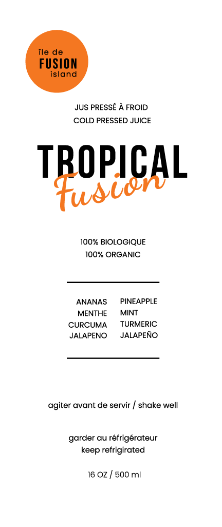 Island Juice Fusion packaging
